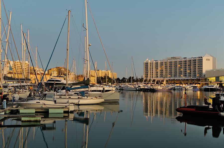 Vilamoura Marina at the End of the Day Photograph by Angelo DeVal ...