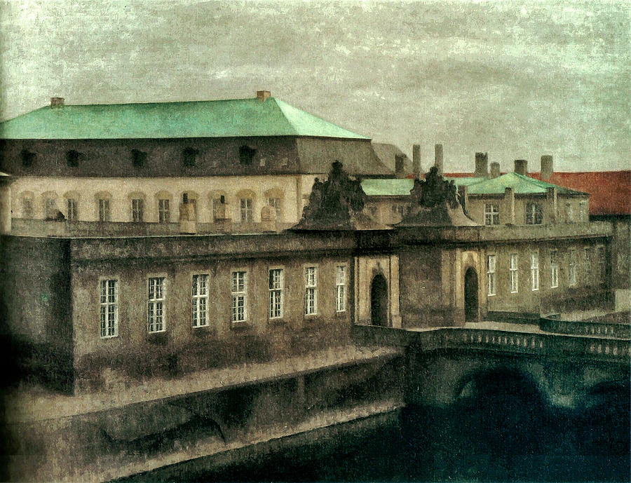 Vilhelm Hammershoi View Of Old Christiansborg Palace 02 Painting