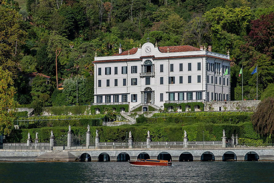 Villa Carlotta Lake Como Photograph by Graham Moore - Fine Art America