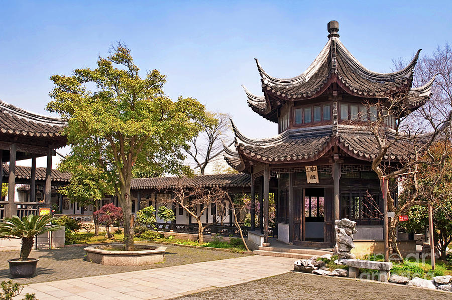 Traditional chinese villa in Suzhou, China Photograph by Delphimages ...