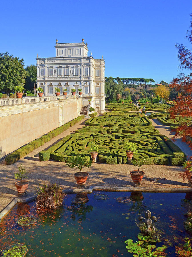 Villa Pamphili in Rome Photograph by Nicola Fusco - Fine Art America