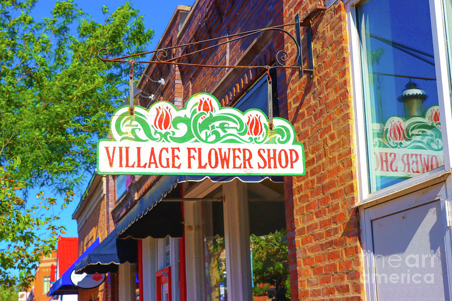 Village Flower Shop Photograph by Franklin Bearden Fine Art America