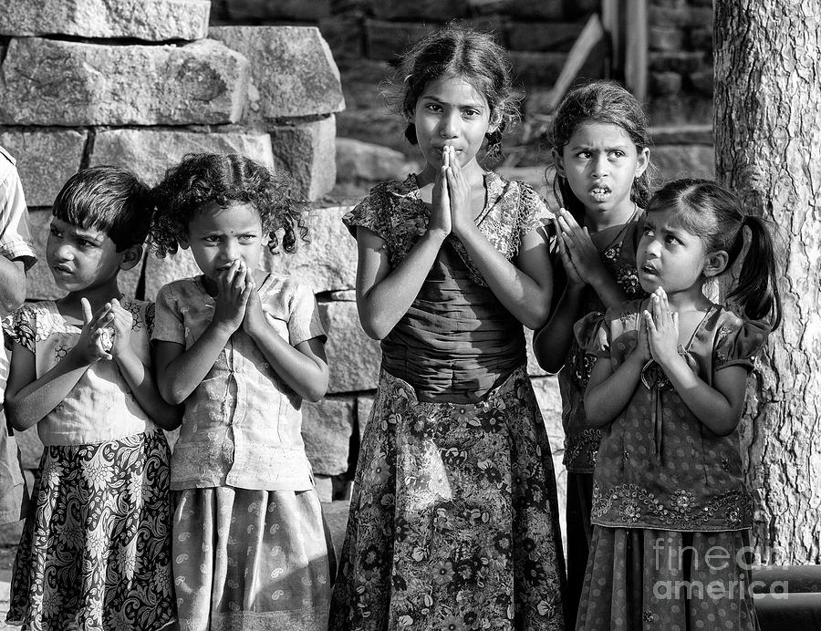 Village Girls Photograph by Tim Gainey