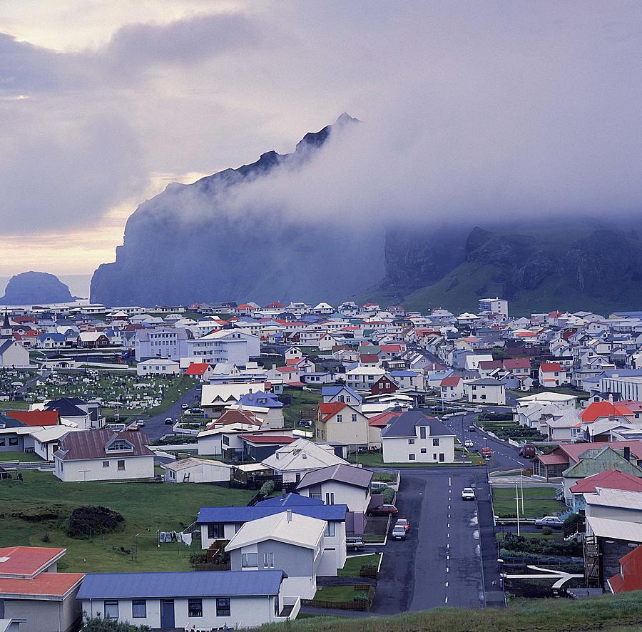 Village, Heimaey Island, Westman Islands, Iceland Photograph by Arctic-Images