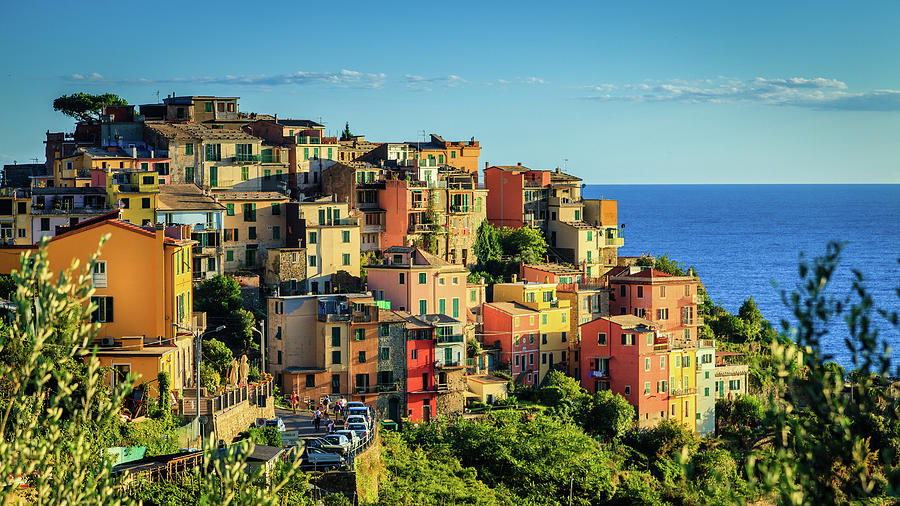 Village in Cinque Terre Photograph by Alexey Stiop