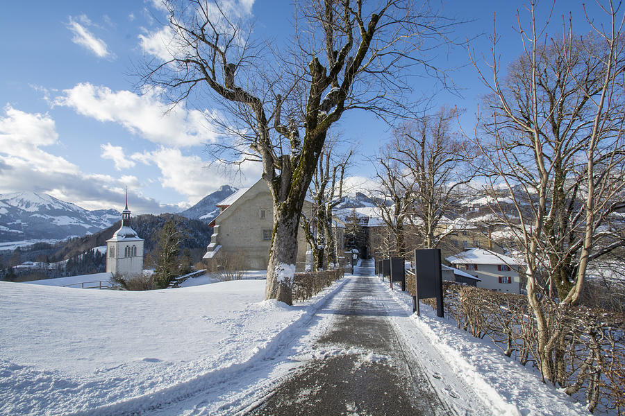 Village Of Gruyeres, Switzerland Photograph by Shadowportland