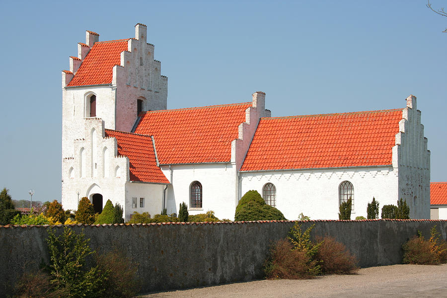 Village parish church Photograph by Pejft