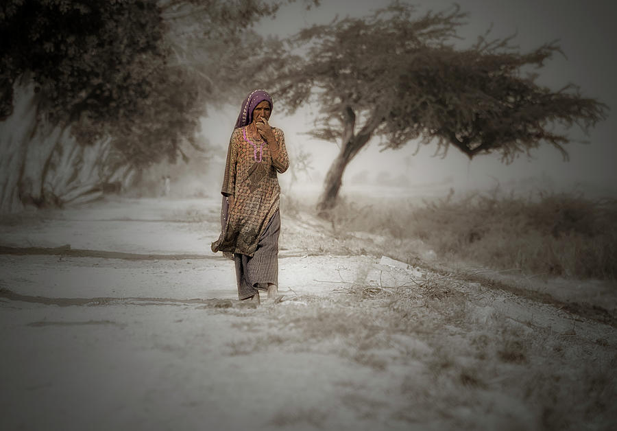 Village woman Photograph by Syed Muhammad Munir ul Haq