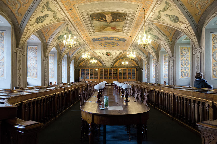 Vilnius University Library. Hall of Franciszek Smuglewicz Photograph by RicardMN Photography