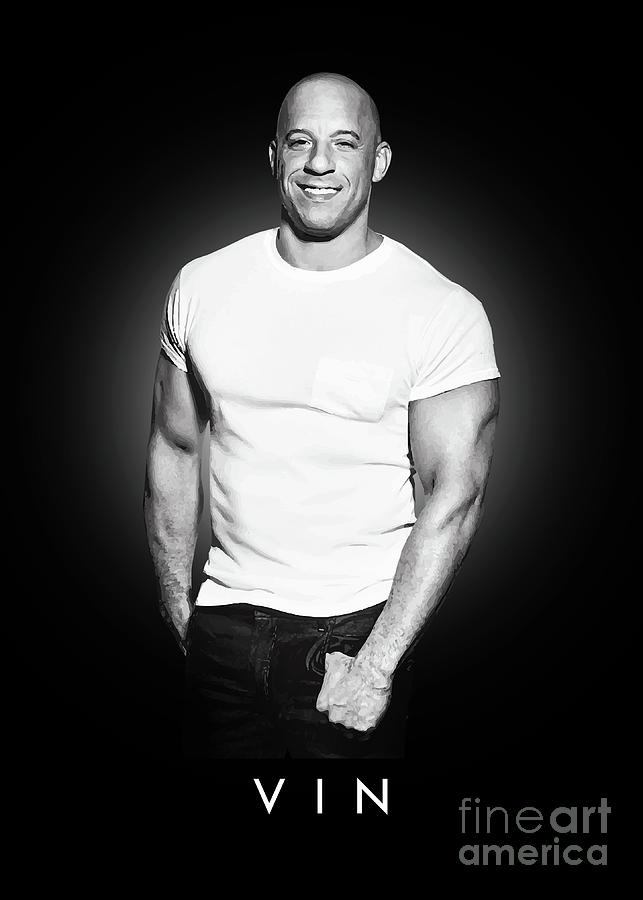 vin diesel v neck