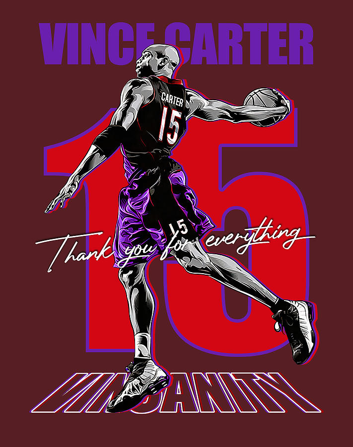 Vince Ce Thank You For Everything Carter Basketball Full Icons Legends ...