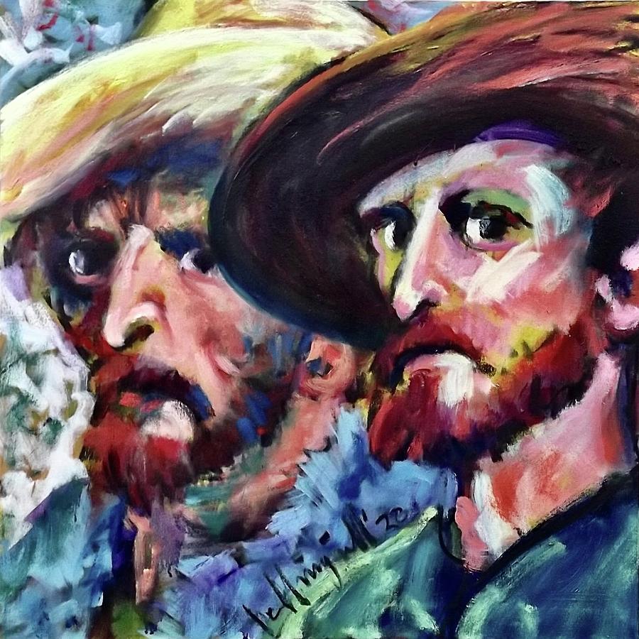 Vincent and Kirk Painting by Les Leffingwell