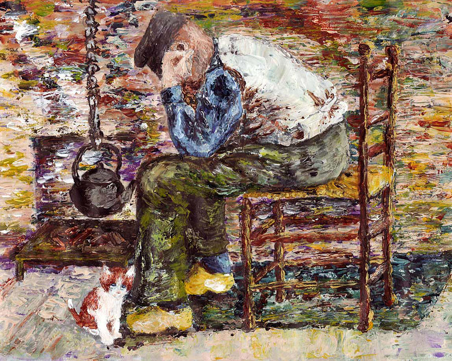 Vincent Van Gogh Painting - Vincent by Anneke Hut