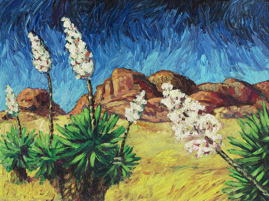 Van Gogh Painting - Vincent in Arizona by James W Johnson