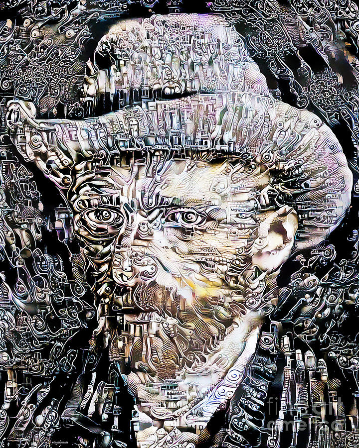 Vincent Van Gogh in Surreal Expressionist Dream 20200520 Photograph by Wingsdomain Art and Photography