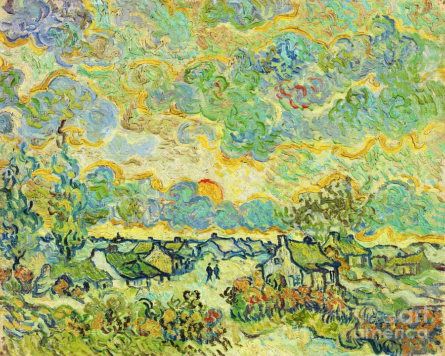 Vincent van Gogh - Reminiscence of Brabant Painting by Alexandra Arts