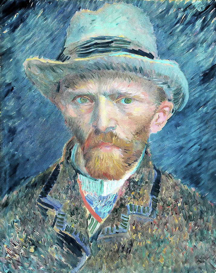 Vincent Van Gogh Painting - Vincent Van Gogh Self Portrait 1 by Vincent Van Gogh