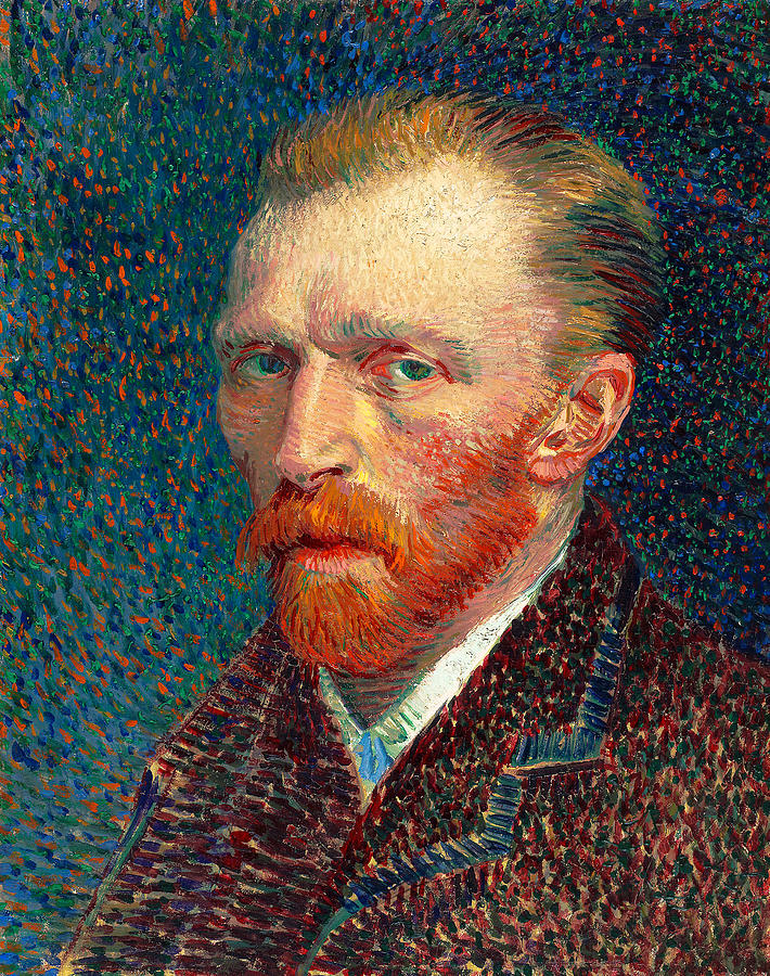 Vincent Van Gogh Self Portrait 1887 Painting