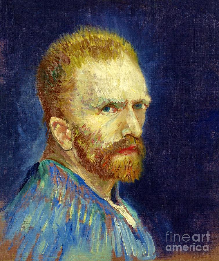 Vincent van Gogh - Self-Portrait  Painting by Alexandra Arts