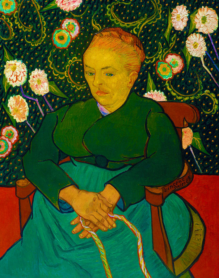 Vincent van Gogh Woman Seated Painting by Tony Rubino