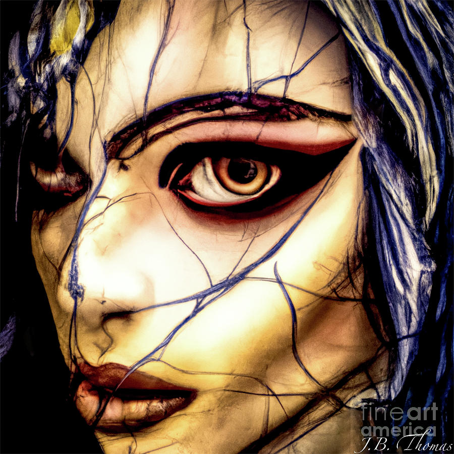 Vine Woman Digital Art by JB Thomas