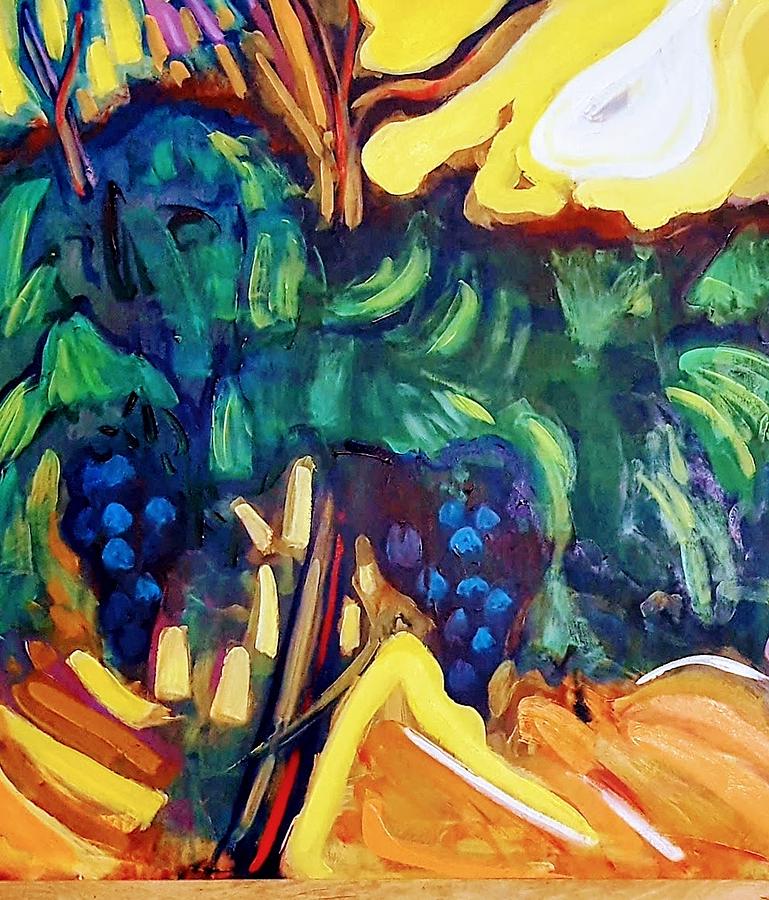 Vines under the Sun Painting by Kurt Hausmann