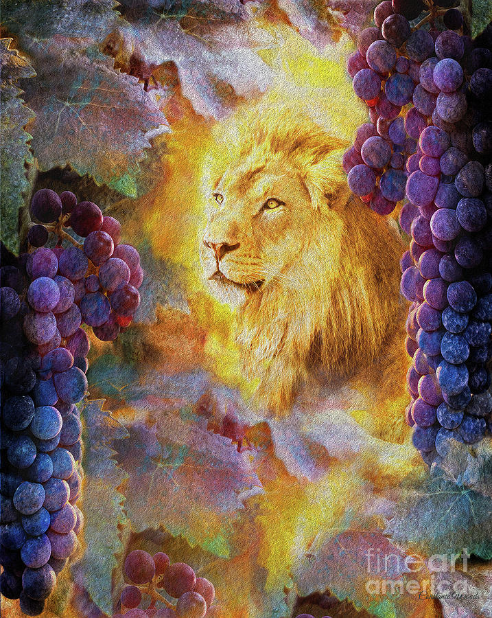 Vineyard of The King  Digital Art by Constance Woods