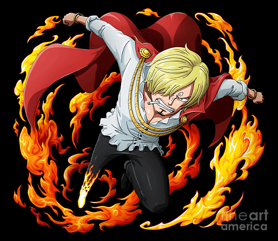 Vinsmoke Sanji Digital Art by Silvana Iredo - Fine Art America