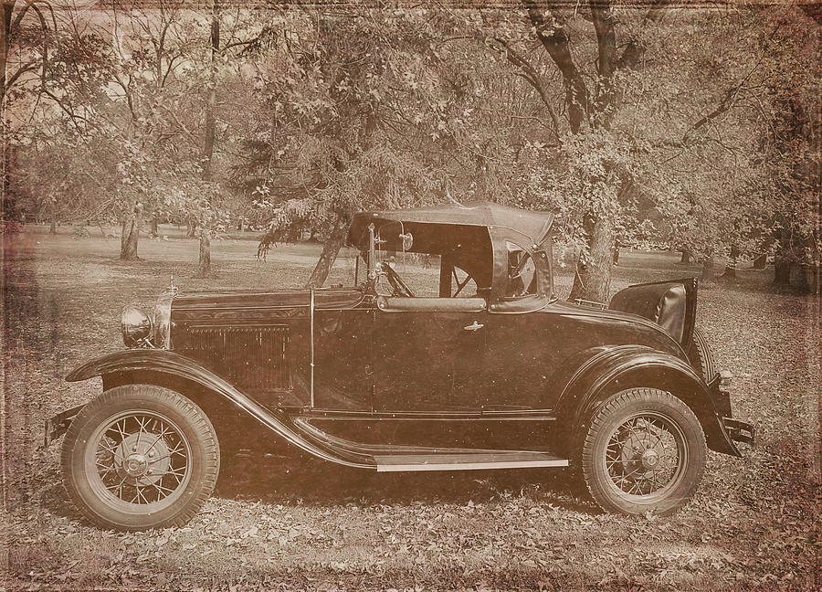 Vintage 1930 Ford Model A Photograph