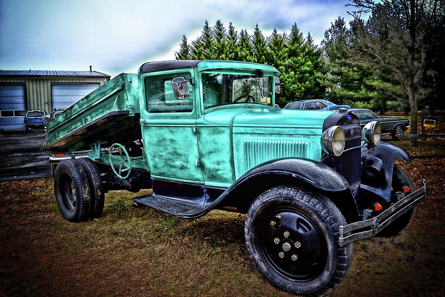 Vintage 1931 Ford Dump Truck Photograph by James DeFazio - Pixels