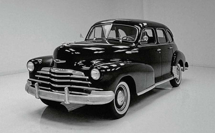 Vintage 1947 Chevrolet v4 Photograph by Lorraine Palumbo