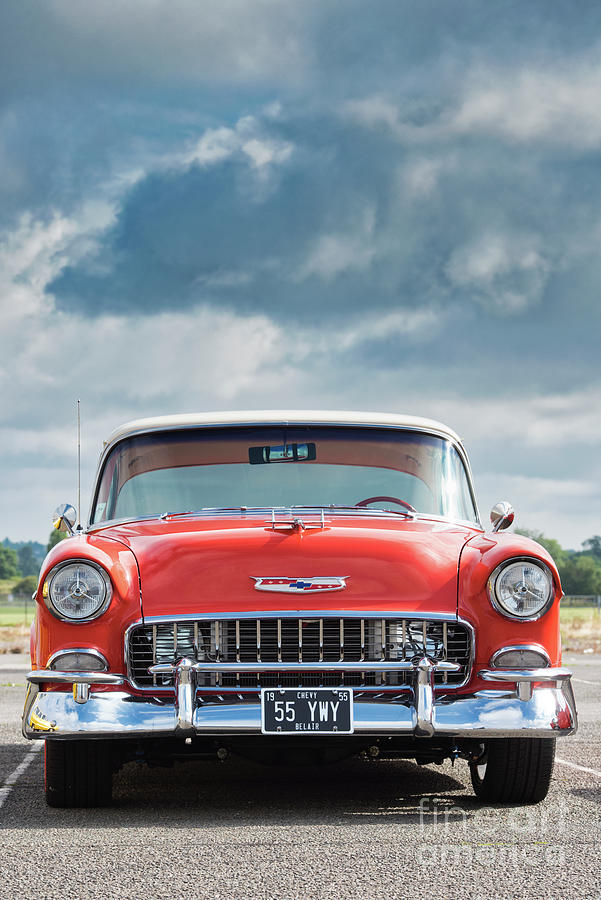 Vintage 1955 Chevrolet Bel Air  Photograph by Tim Gainey