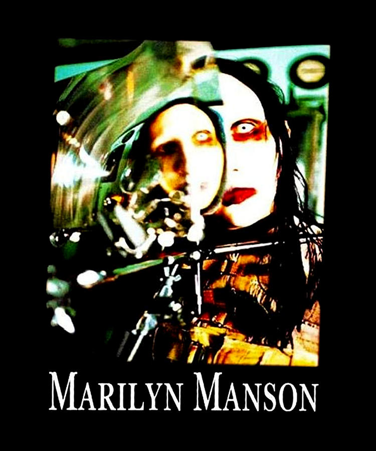 Vintage 1996 Marilyn Manson Beautiful People Antichrist Superstar  Photograph by Binh Vu Pixels
