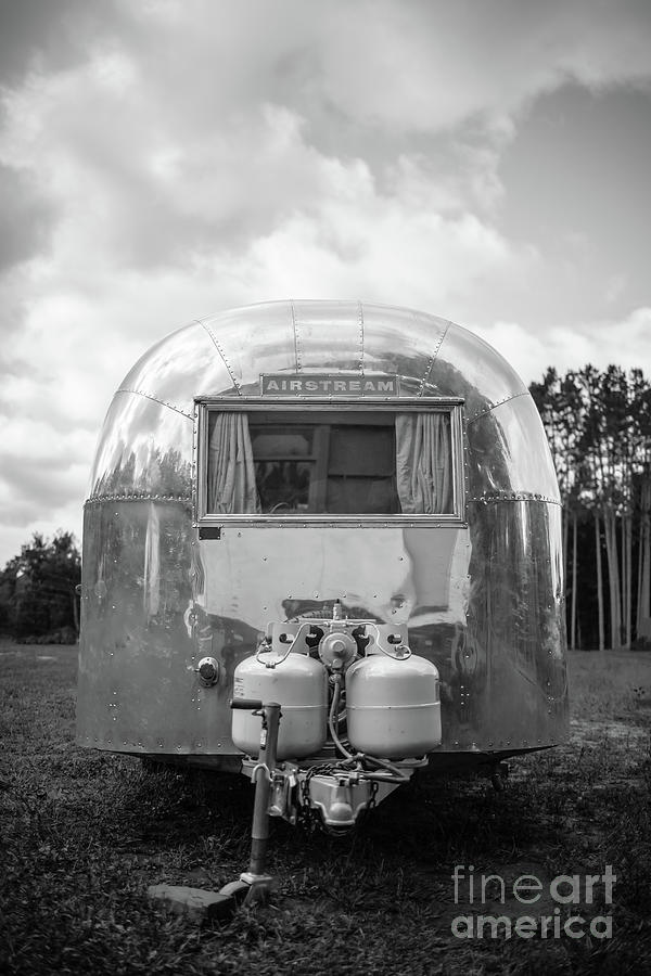 Vintage Airstream Camper NH Photograph by Edward Fielding