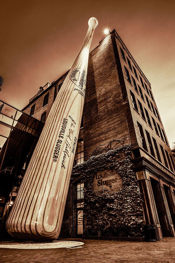 Vintage American Pastime - Louisville Slugger Factory Photograph by Gregory Ballos