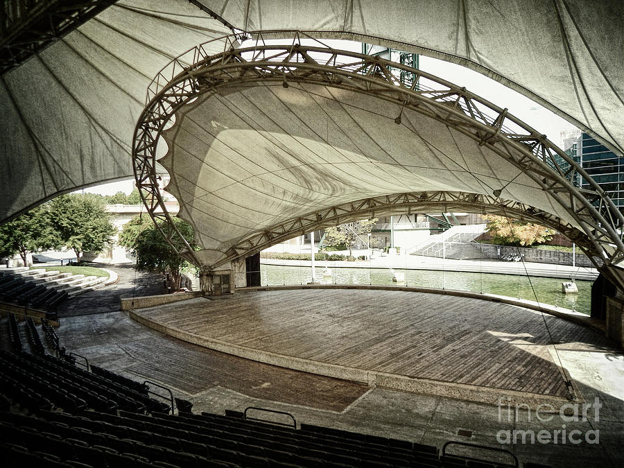 Vintage Amphitheater Photograph by Phil Perkins