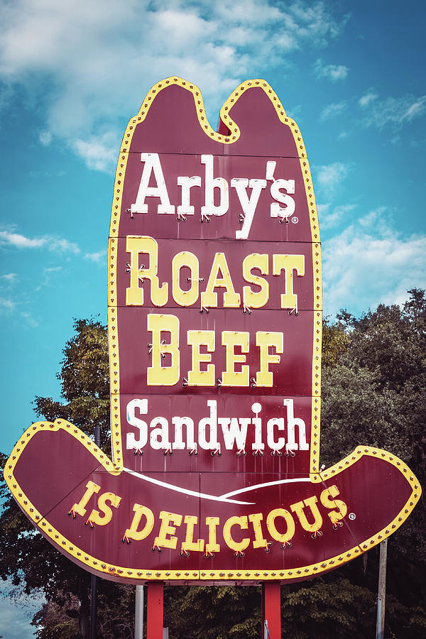 Vintage Arbys Sign, Gainesville, Florida Photograph by Dawna Moore Photography