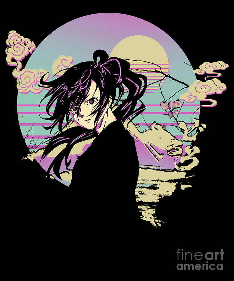 Vintage Art Dororo Hyakkimaru Anime Drawing by Fantasy Anime