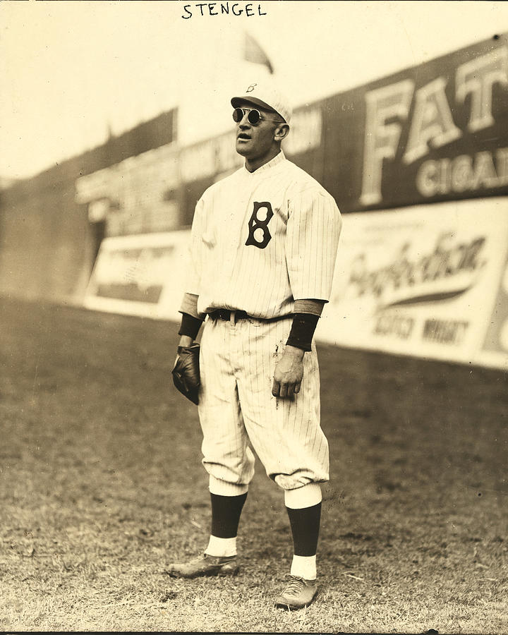 Vintage Baseball Casey Stengel Photograph