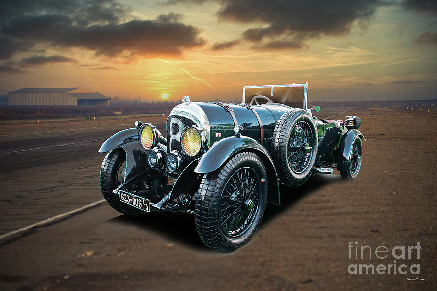 Vintage Bentley Racer Car Photograph by Dave Koontz