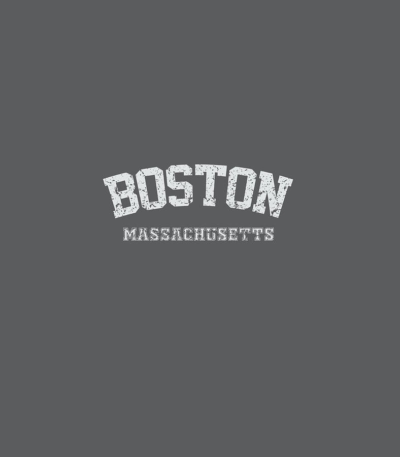 Vintage Boston Massachusetts Est 1630 Digital Art By Mccauq Brea - Fine 