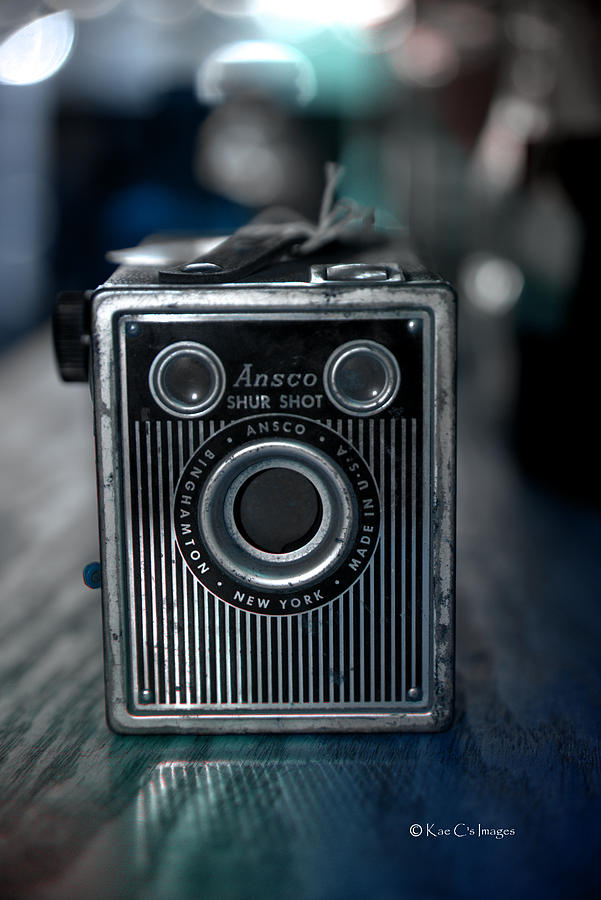 Vintage Box Camera - Ansco Photograph by Kae Cheatham