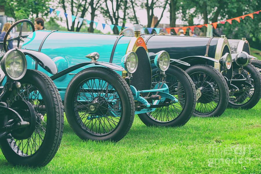Vintage Bugatti Cars Photograph by Tim Gainey