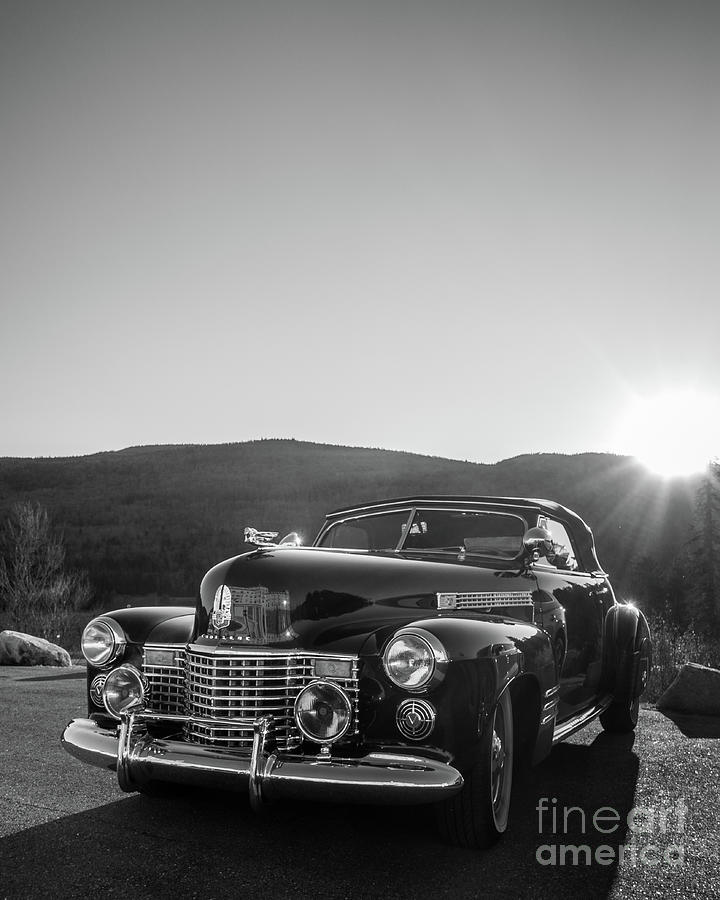 Vintage Cadillac Bretton Woods Photograph by Edward Fielding
