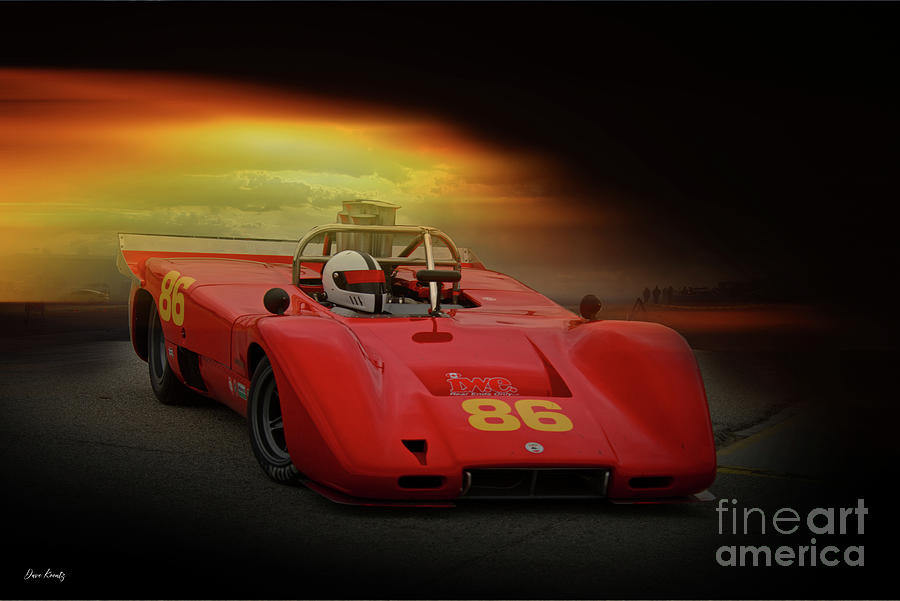 Vintage Can Am Racer 86 Photograph by Dave Koontz