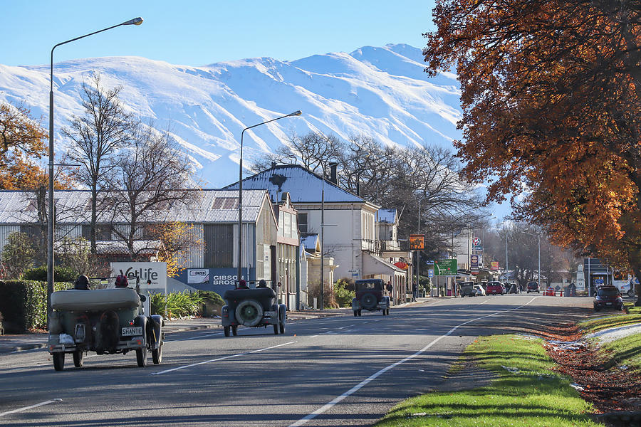 Vintage Car Rally in South Island , New Zealand Photograph by Pla Gallery