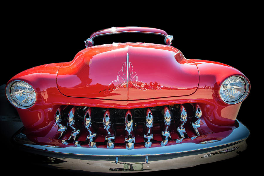 Car Photograph - Vintage Car with Teeth by Phil And Karen Rispin