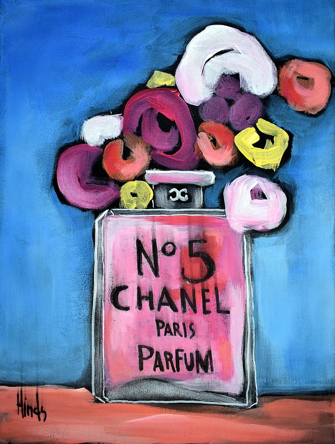 Vintage Chanel Painting by David Hinds - Fine Art America