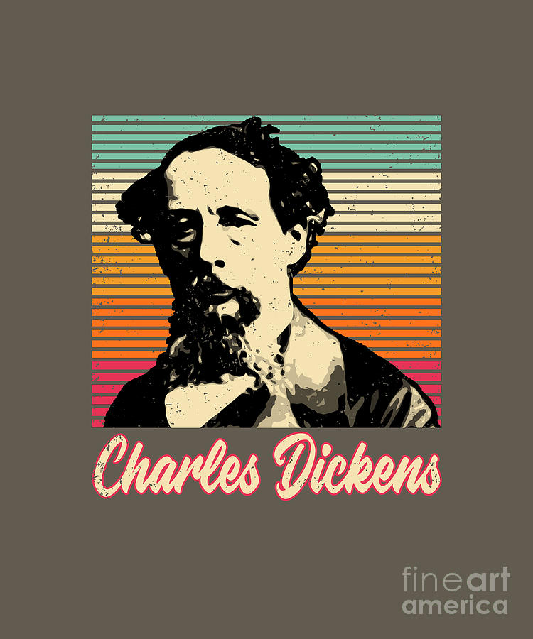 Vintage Charles Dickens Digital Art by Van Thinh Nguyen - Fine Art America