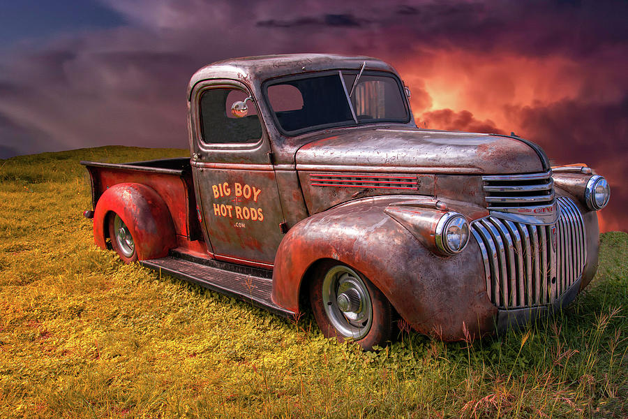 Vintage Chevy Pickup Truck Photograph by Steve Snyder